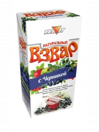 Взвар с черникой без сахара 100 г