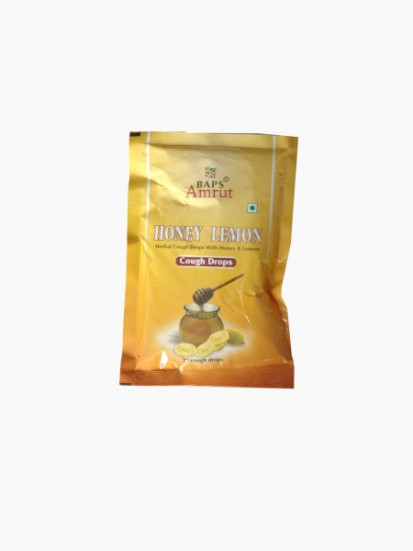 Индийские леденцы от кашля Мед &amp; Лимон (Honey &amp; Lemon Cough Drops) 3 пакета по 20 шт.