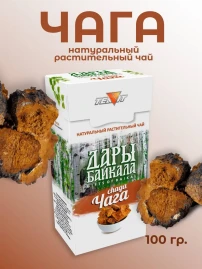 Чага чай натуральный Дары Байкала 100 г