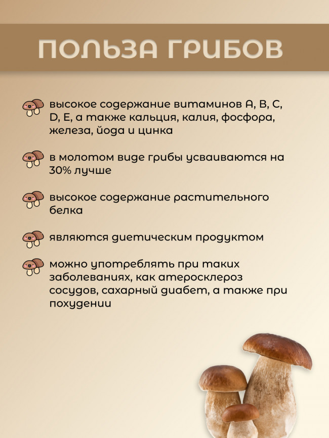 Грибная соус-приправа Белый гриб 75 гр.