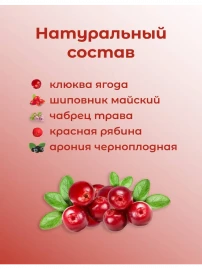 Чай Клюквенный 20 пакетиков