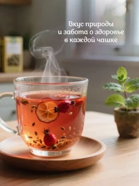 Чай Медовый шиповник 16 саше