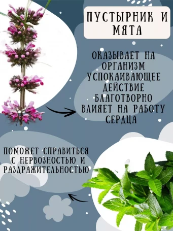 Чай для сна травяной 16 пакетиков Сонный