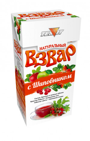 Взвар с Шиповником 100 гр (компот без сахара)