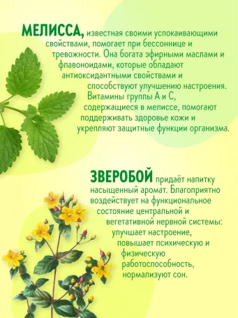 Чай Мята Спокойствие 16 саше